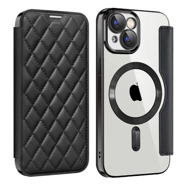 (Til Samsung Galaxy S23) Holdbart stødabsorberende telefoncover med R sort