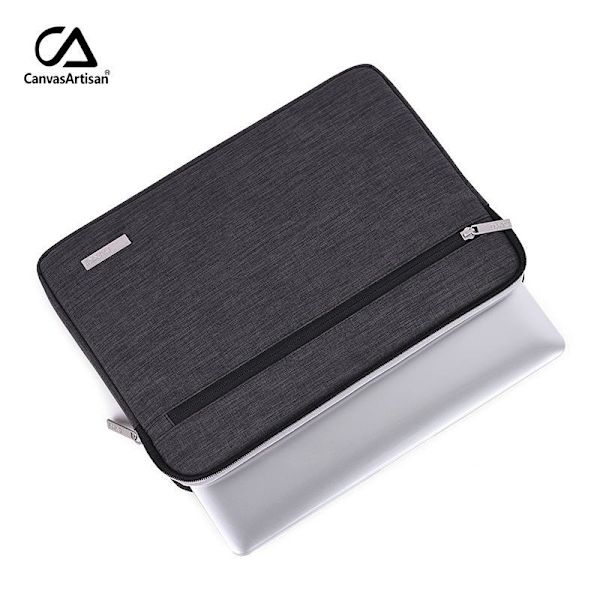 computertaske computertaske / laptoptaske mørkegrå 15 tommer