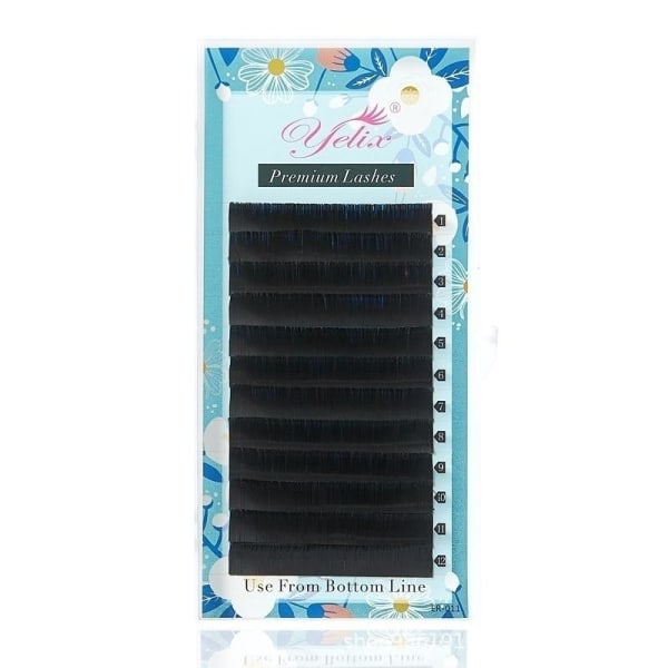 Eleganta Yelix Premium Fransar/fransförlängning/lashes Pack 0.15C 15mm