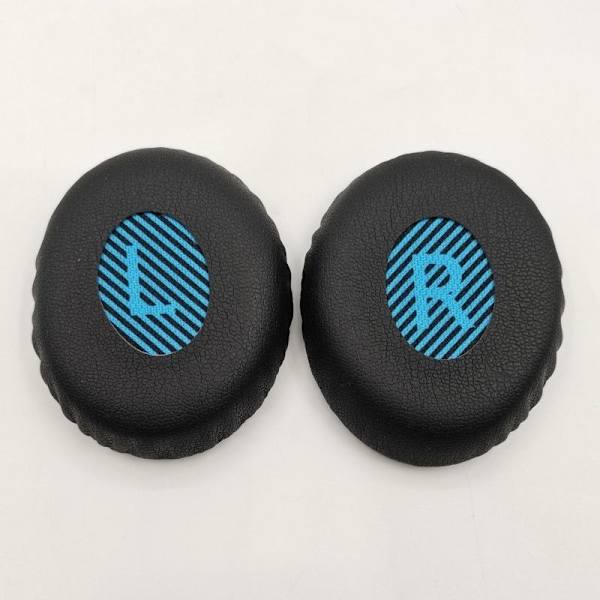ørepuder puder til Bose QC3 ON-EAR OE1 pudesæt sort/blå