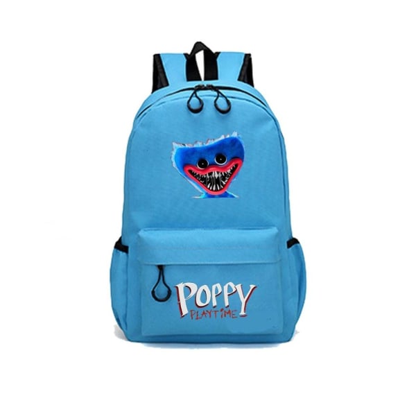 Poppy playtime ryggsäck barn ryggsäckar ryggväska 1st ljusblå