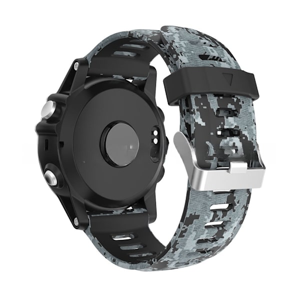 armbånd silikon Garmin Fenix ​​​​3 HR/Fenix ​​​​5x/fenix 7x grå