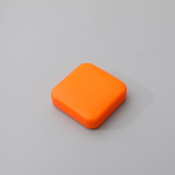 dosett medicin pillerbox medicin dosett piller hållare 2 fack orange