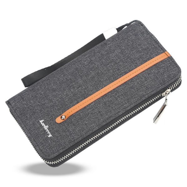 BAELLERRY Miesten Lompakot Lompakko Canvas Clutch Laukku Pitkä lompakko sininen