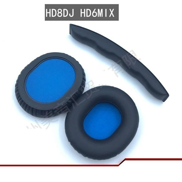 øreputer / hodebåndsputer til Sennheiser HD8 DJ HD6 MIX hodepute