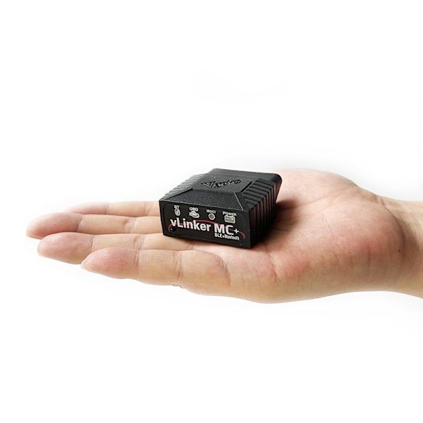 VLinker MC+ BLE 4.0 V2.2 - Kompatibel med både Android och iOS, som på bilden