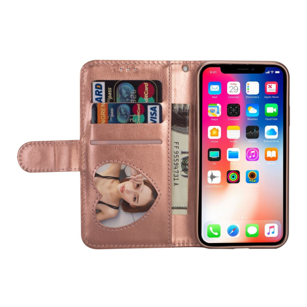 skal/fodral plånboksfodral korthållare för iPhone 6S rosa guld 780f | rosa  guld | Fyndiq