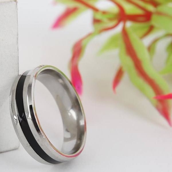 Kaksikulmaiset Magic Stick -tyyliset parrenkaat, samat kuin Love Story -renkaat Nro 6mm9