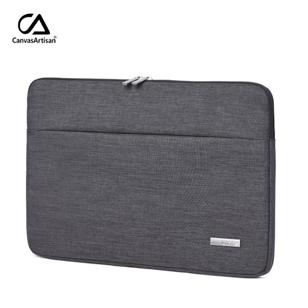 datorväska datorfodral / fodral till laptop bärbar dator mörkgrå 11 tum