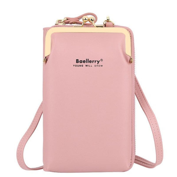 Baellerry Pehmeä Nahka Olkalaukut Naisten Muoti Crossbody Laukut Naisten C punainen 19 cm * 11 cm * 5 cm