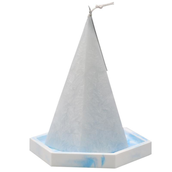 ljusformar ljus stearinljus DIY gjutformar i silikonform SG33063 Hexagonalt gipsbord