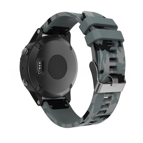 armbånd silikone Garmin Fenix ​​​​7pro / fenix 5 / forerunner 935 grå