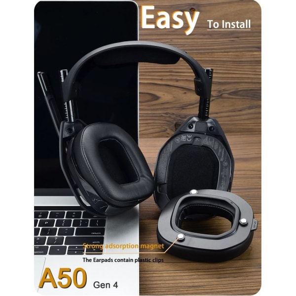 øreputer eller hodepute for Logitech astro A50 Gen4 stoff a