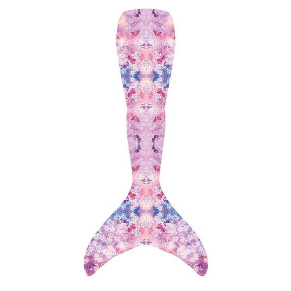 sjöjungfru bikini monofin sjöjungfru fena barn sjöjungfrusvans topp kjol (utan monofin) E XL (kroppshöjd 130-150cm)
