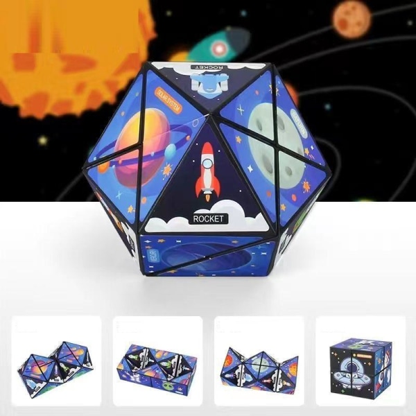 Rubik's Cube Gave Pædagogisk Legetøj Til Børn Stress Relief stil 1