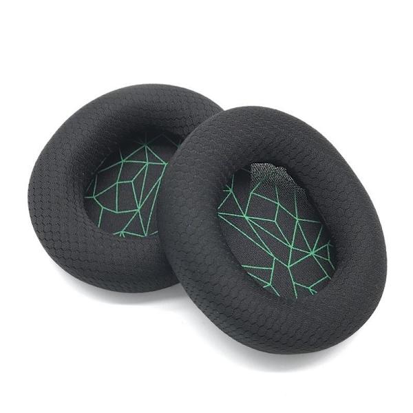 ørepuder puder til SteelSeries Arctis 1 3 5 7 9 Pro Raw pude sort/grøn