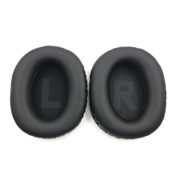 öronkuddar kuddar för Logitech G PRO X Gpro cushion kit svart proteinläder utan LR