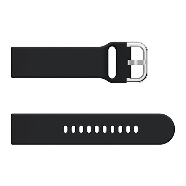 armbånd silikone Samsung galaxy watch active/active2 sort