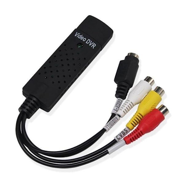 EasyCAP USB-videokaptuurin sovitin VHS/DV/DVD:lle
