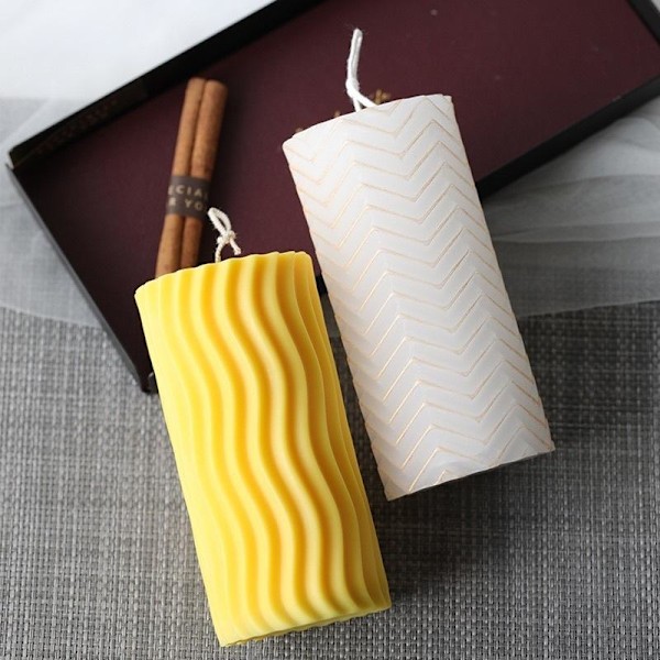 ljusformar ljus stearinljus DIY gjutformar i silikonform BR-424