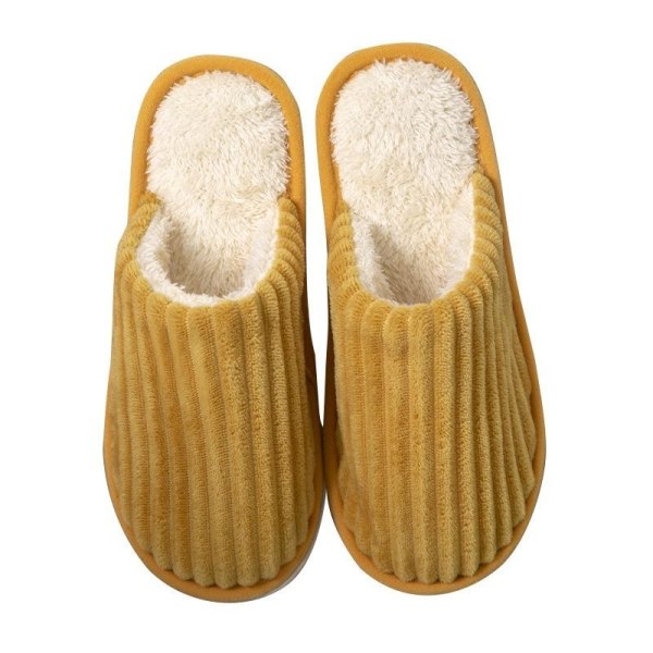 fluff tofflor varma tofflor innetofflor kaffe 42-43 (insida 27cm)