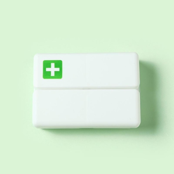 dosesett medisin pilleboks medisindosesett pilleholder dosesett ve grønn