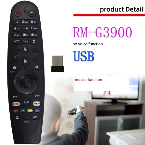 fjernbetjening udskiftning fjernbetjening til LG AN-MR650A 650 MR600 G MR1 an-mr19ba uden usb
