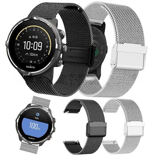 armband stål sunnto 7 Suunto Spartan sport svart