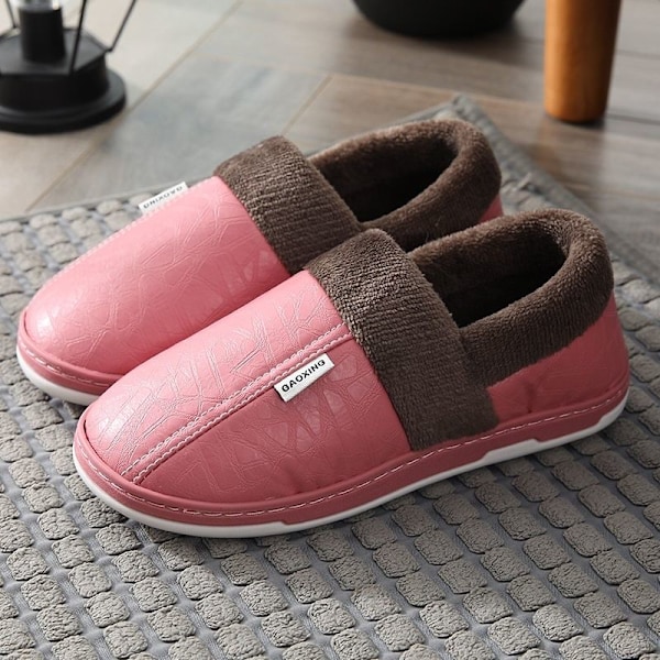 fluff tofflor varma tofflor innetofflor mt1641 rosa 36-37 (insida 24cm)