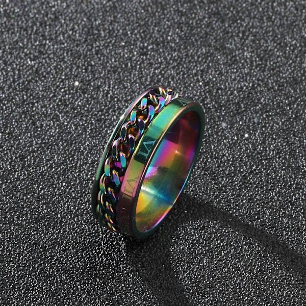 anti-angst spinner fidget roterende ring ringe Koko 10 / 19,8 mm
