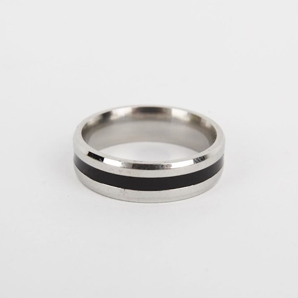 Kaksikulmaiset Magic Stick -tyyliset parrenkaat, samat kuin Love Story -renkaat 6mm nro 10