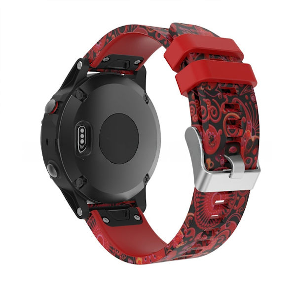armbånd silikone Garmin Fenix ​​​​7pro / fenix 5 / forerunner 935 sort