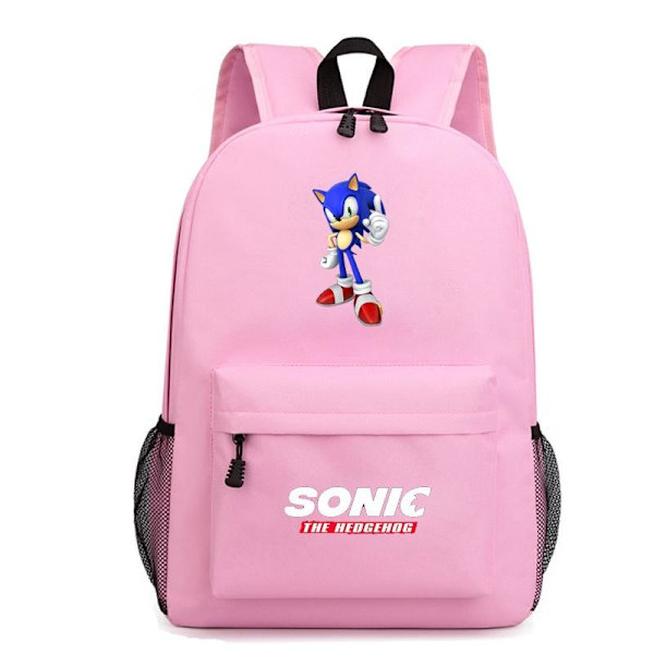 Sonic ryggsekk barneryggsekker ryggsekk 1stk rosa 2