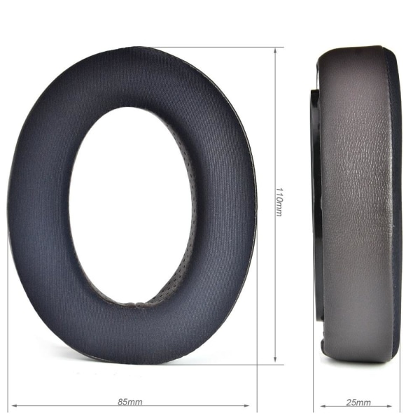 øreputer hodetelefonputer pads for Sennheiser HD650 HD660 S HD6 brun kjølende gel