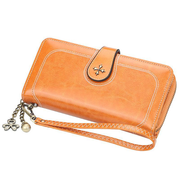 Baellerry Kvinnor Handväskor mode läder kopplingspåsar Ladies te Orange 19cm*10cm*3.5cm