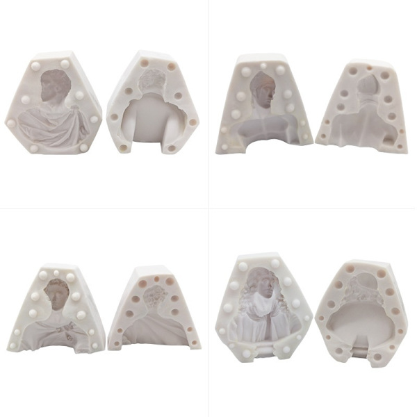 lysform lysforme DIY silikoneform lys SX-RX-08