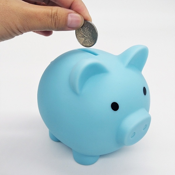 piggybank spargrisar piggy bank gris medium röd
