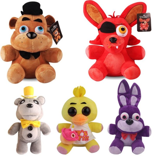 18-25 cm fnaf tøjdyr plys legetøj dukker fem nætter a 20 cm Fox-3