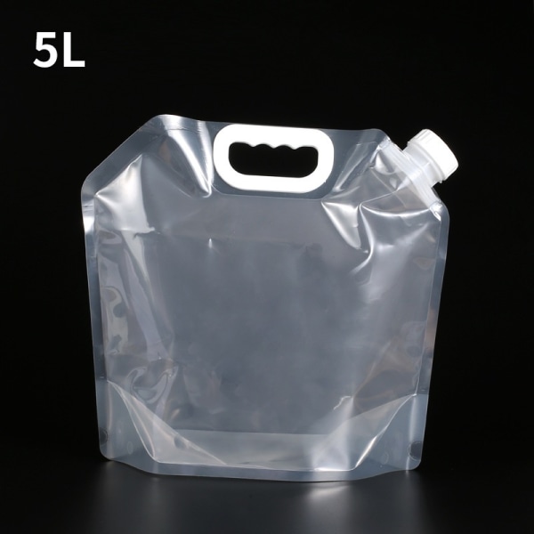 vannkanne vannflaske vannkanne vannpose 5L hvit