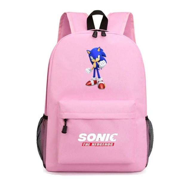 Sonic rygsæk børne rygsække rygsæk 1 stk lyserød
