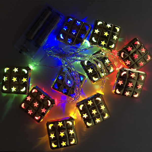 Ramadan eid mubarak dekorasjon led stripe lys Lengde 1,65m