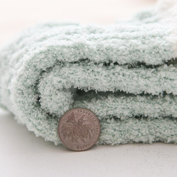 Kvinnor mode höst vinter varm mjuk fluffig strumpor pack 5 par