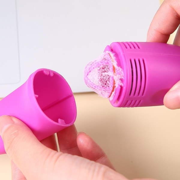 USB 2/pc minipölynimuri näppäimistölle ja autolle harjalla vihreä