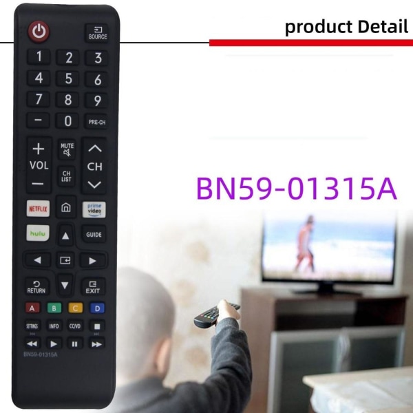 fjärrkontroll ersättning remote för Samsung BN59-01315B 01315D 0 BN59-01315L