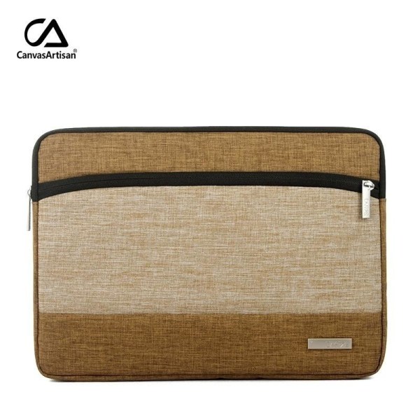 computertaske computertaske / laptoptaske brun 15 tommer