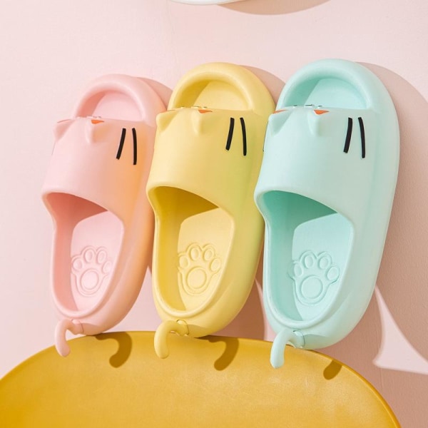 myke tøfler slides sandaler sko tøfler barn tøfler gul 220