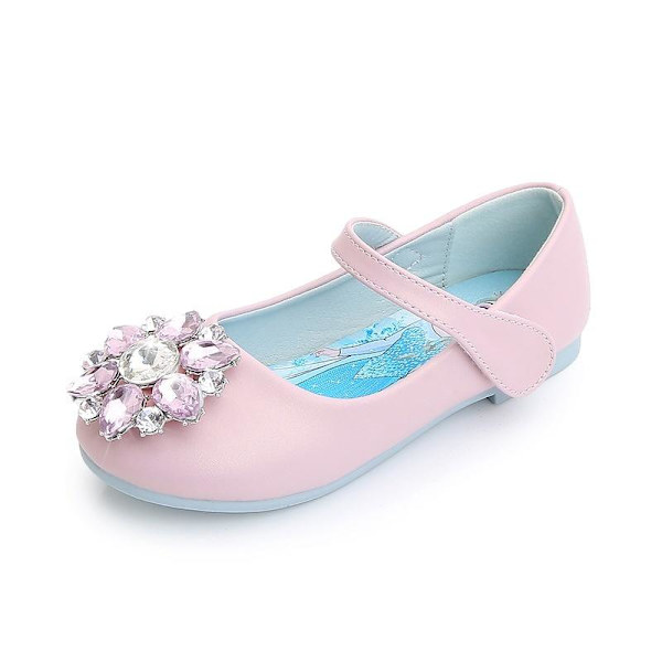prinsessakengät elsa kengät lasten juhlakengät hopeanväriset 17,5 cm / koko 28
