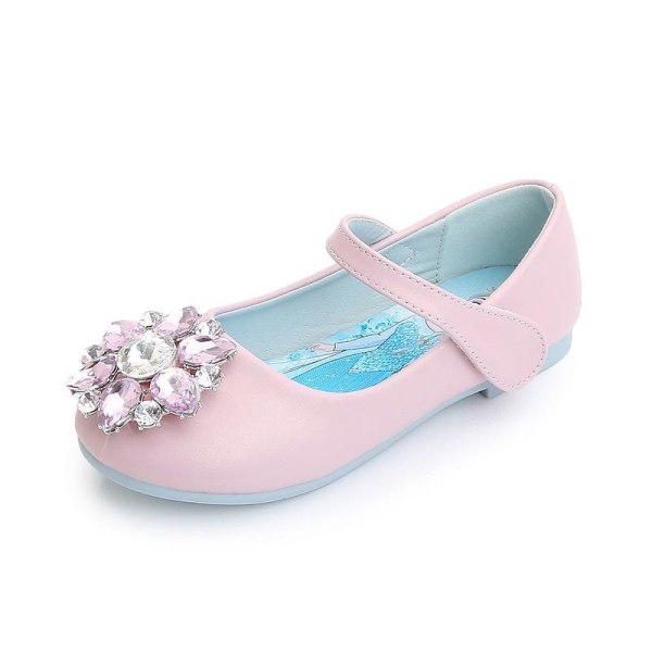 prinsesskor elsa skor barn festskor blå 20cm / size33