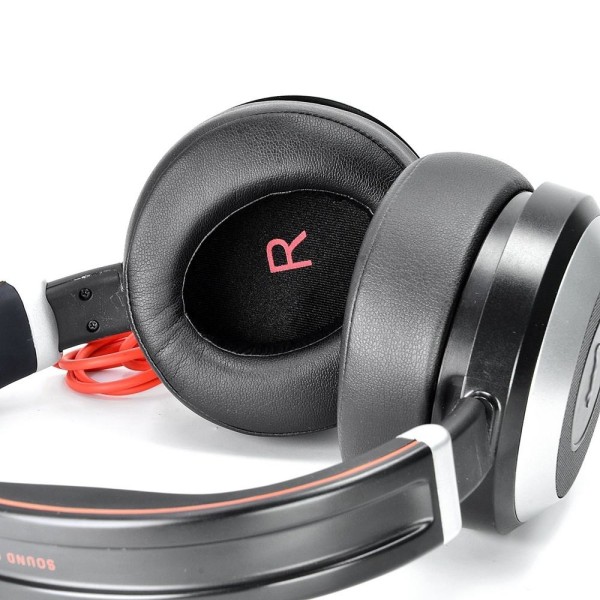 öronkuddar hörlurskuddar kuddar för Jabra Evolve 80 UC (Model: H svart