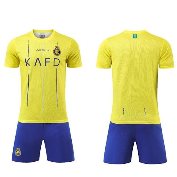 24-Riyadh Hjemme Fotballdrakt - Topper og Shorts for Barn og Voksne XL/180CM
